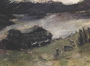 Lovis Corinth Motive from Walchensee Sweden oil painting artist